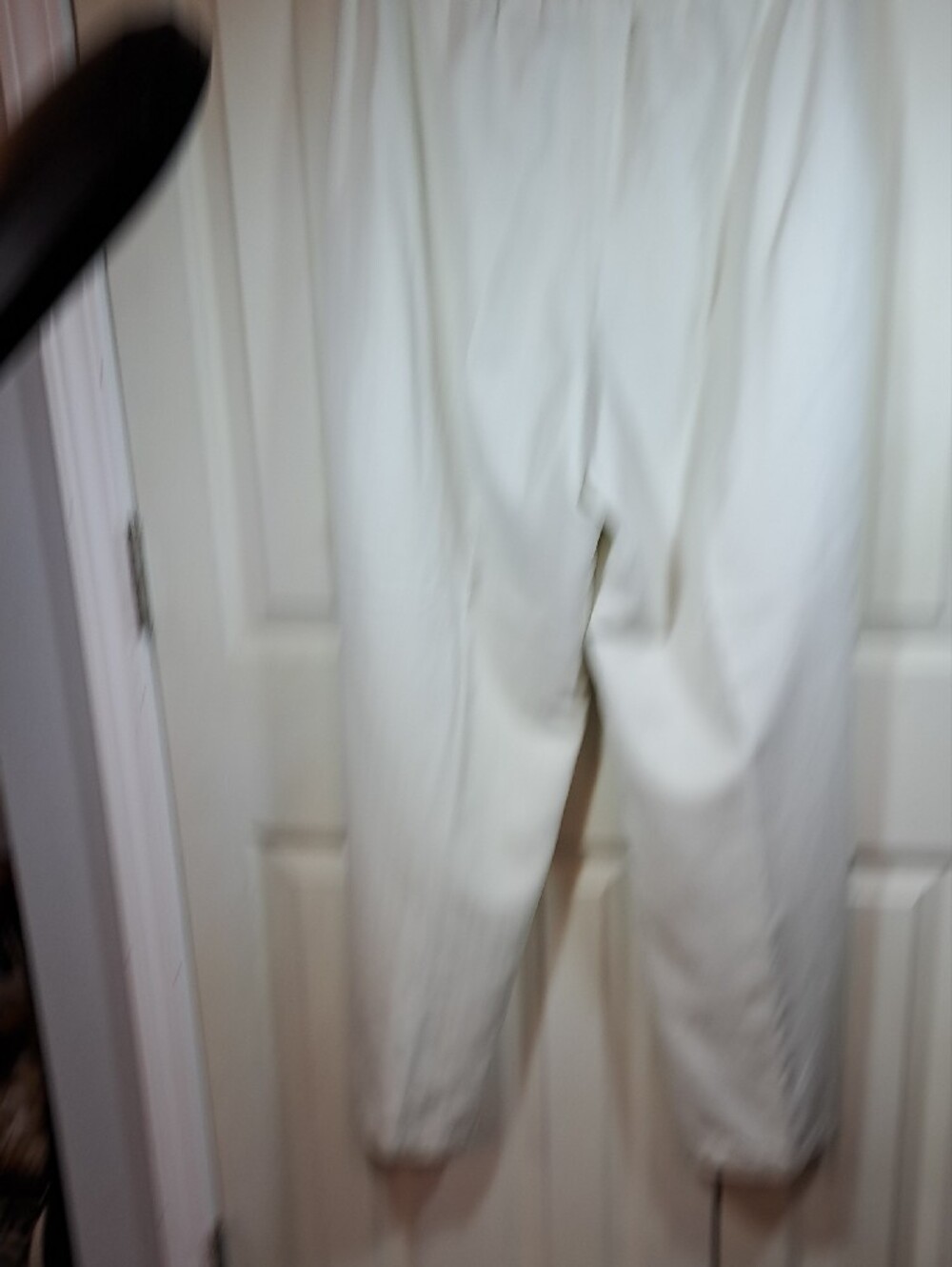 JAMAICA BAY Straight Leg Women's Pants in Off White - Classic Pull-On Style - Picture 8 of 9